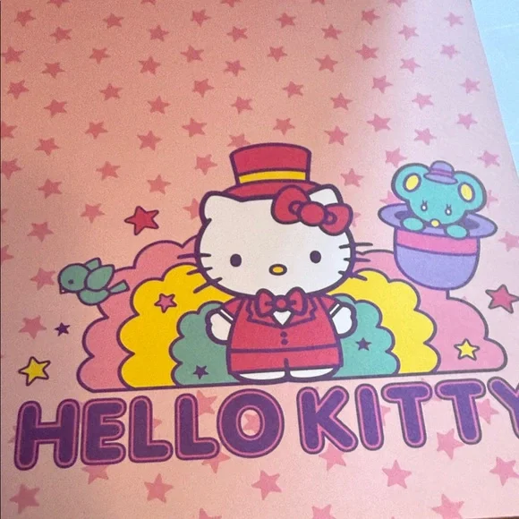 12 by 12 Hello Kitty Pink and Blue Mega Paper Pad - Picture 4 of 14